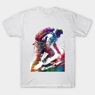 Mountaineer sport art #sport T-Shirt